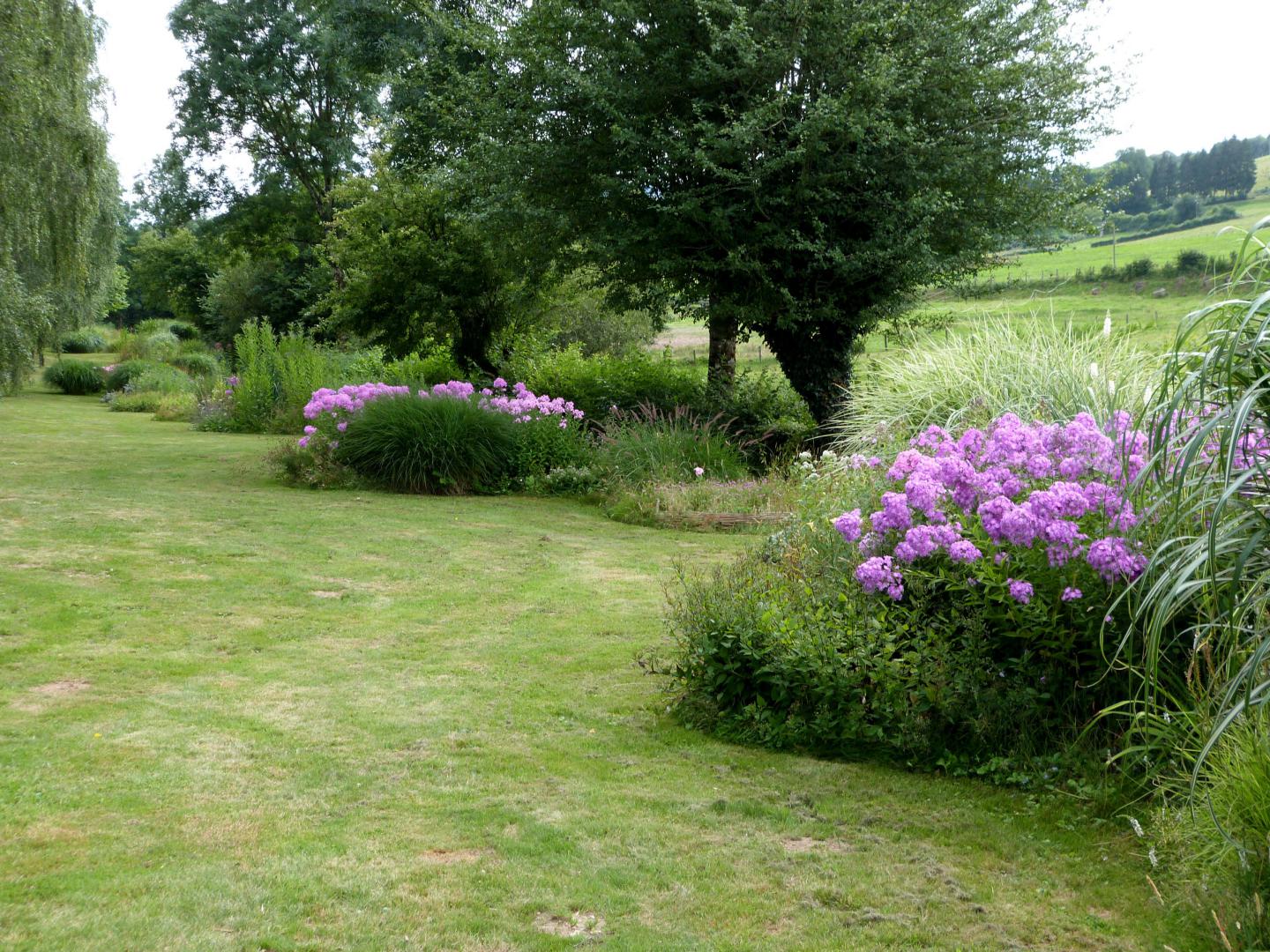 Jardin chromatique fin d'été